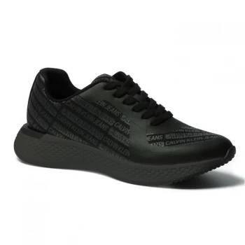 Image of Calvin Klein Jeans Artay Nylon Trainers - Black