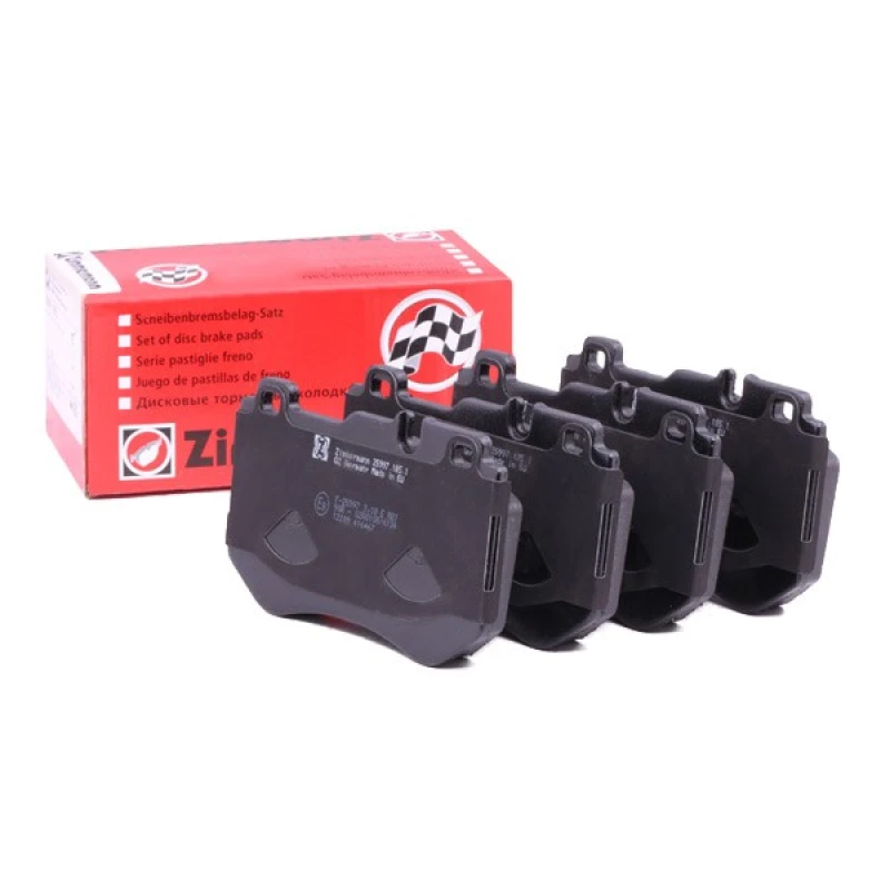 Image of ZIMMERMANN 25997.185.1 Brake pad set Front Axle, prepared for wear warning indicator, Photo corresponds to scope of supply Brake Pad Set,disc brake (