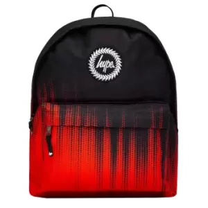 image of Hype Half Tone Fade Backpack (One Size) (Red/Black)