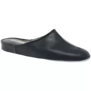 Image of Relax Slippers Gavin Mens Leather Slippers mens Slippers in Blue