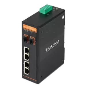 Image of SilverNet SIL 73204P network switch Unmanaged L2 Gigabit Ethernet...