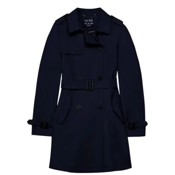 image of Jack Wills Mitford Classic Trench - Navy