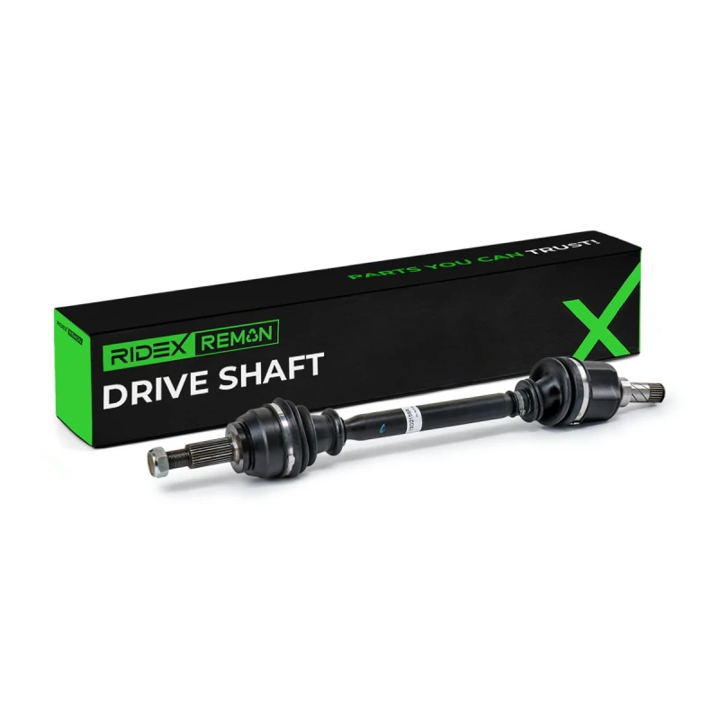 Image of RIDEX REMAN 13D2155R Drive shaft with nut Drive Shaft (13)