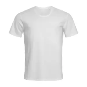 Image of Stedman Mens Stars T-Shirt (S) (White)