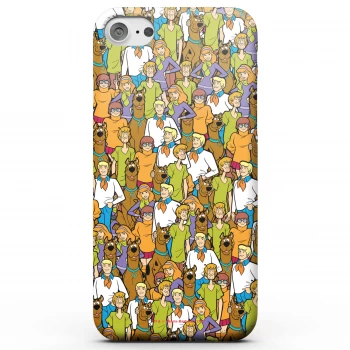 image of Scooby Doo Character Pattern Phone Case for iPhone and Android - Samsung S8 - Tough Case - Matte