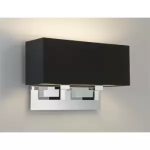 image of Astro Park Lane - Indoor Twin Wall 2 Light Polished Chrome - Shade Not Included, E27