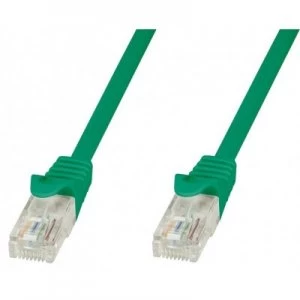 image of Patch Cord RJ45 U/UTP CAT.6 Green - 10 M Full Copper