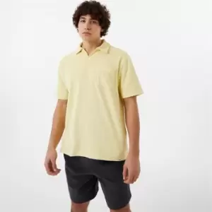 image of Jack Wills Towelling Polo - Yellow