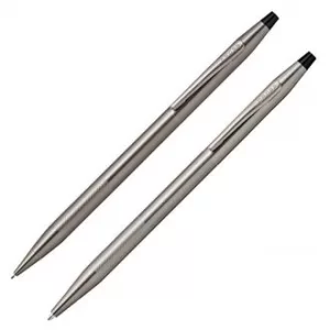 Image of Cross Classic Century Titanium Grey Pen and Pencil Set