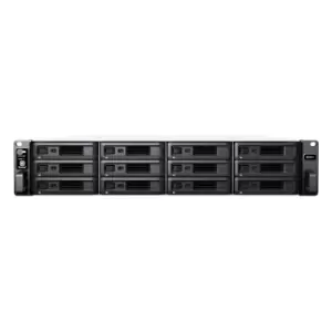 Image of Synology RackStation RS2421+ - NAS - Rack (2U) - AMD Ryzen - V1500B - Black (RS2421+)