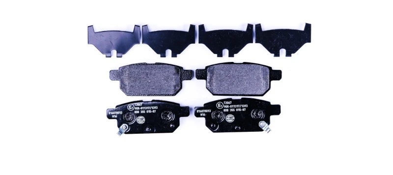 Image of HELLA Brake pad set HELLA 8DB 355 015-871