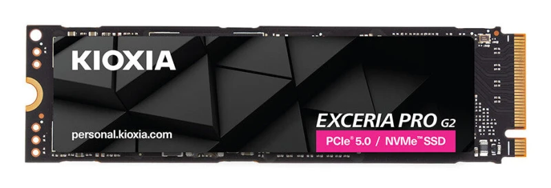 Image of Kioxia Kioxia Exceria PRO G2 4TB M.2 PCI Express 5.0 NVMe BiCS FLASH TLC LVE10Z4T09G8