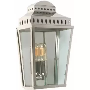 Image of Loops - Outdoor IP44 Wall Light Highly Polished Nickel LED E27 100W d01943
