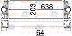 Image of Air Conditioning Heat Exchanger 8ML376777-404 by BEHR