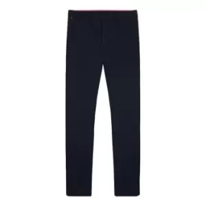 Image of Tommy Hilfiger Bleecker Stretch Cotton Chino - Blue