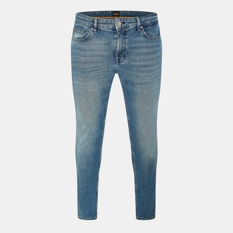 Image of Boss Straight Leg Delaware Jeans - Blue Blue 34 R