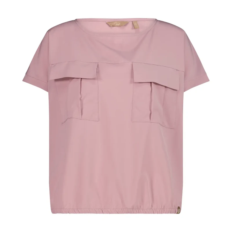 Image of CMP Womens Front Pocket T-Shirt CMP Violet Female 2XL