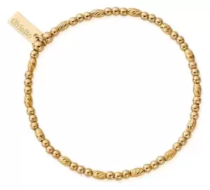 image of ChloBo GBDSP Dainty Sparkle Bracelet Gold Plated Jewellery