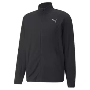 Image of Puma Cloudspun Zip Jacket Mens - Black