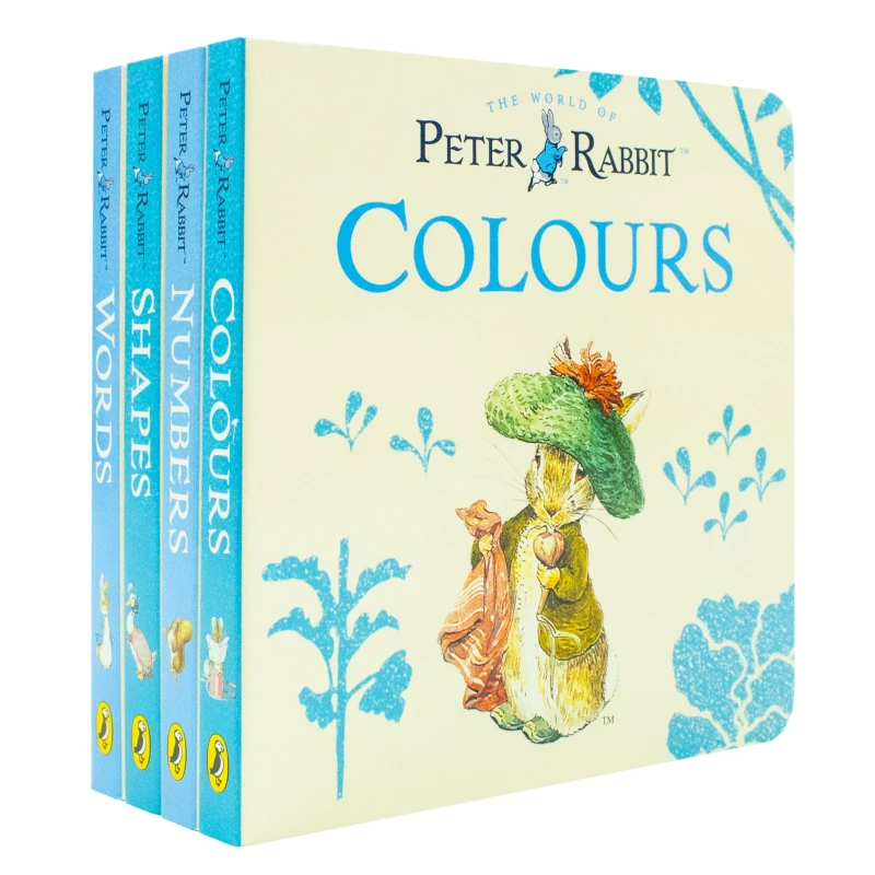 Image of Peter Rabbit My First Little Library Board Books Box Set (Words, Shapes, Numbers & Colours) Beatrix Potter