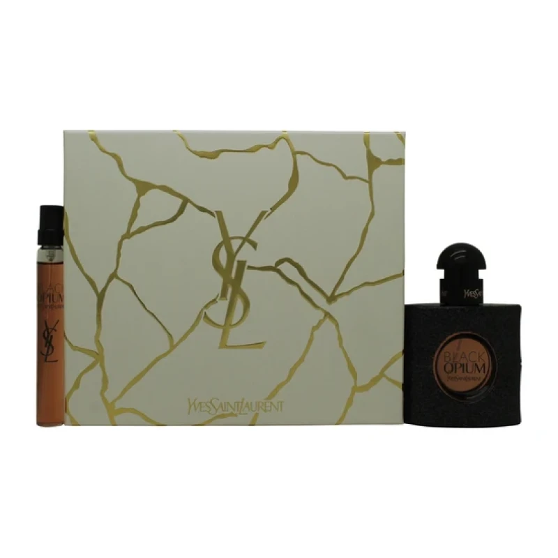 Image of Yves Saint Laurent Black Opium Eau de Parfum Gift Set 30ml & 10ml