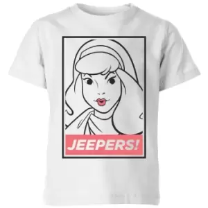 Image of Scooby Doo Jeepers! Kids T-Shirt - White - 9-10 Years