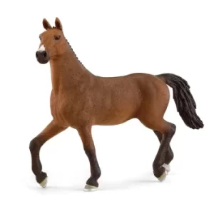 image of SCHLEICH Horse Club Oldenburger Mare Toy Figure, 5 to 12 Years, Brown (13945)