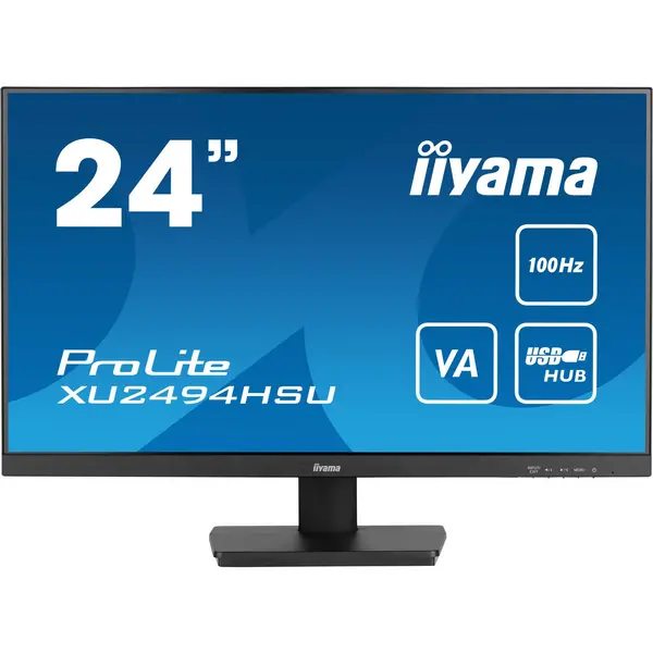 image of iiyama ProLite 24" XU2494HSU-B6 Full HD LED Monitor