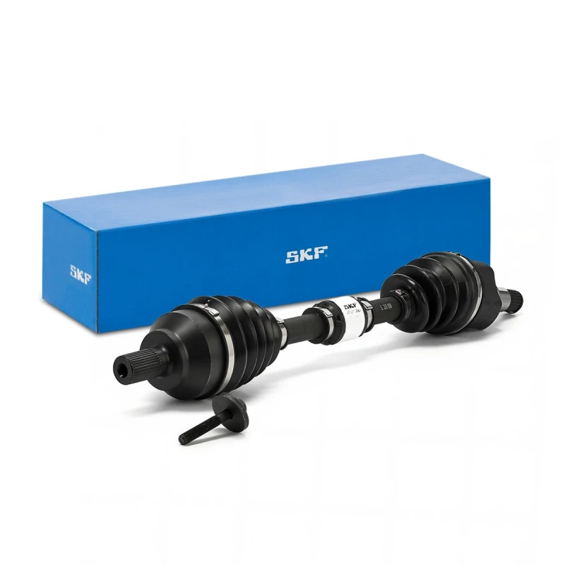 Image of SKF VKJC 5761 Drive shaft Front Axle Left, with nut TPE (thermoplastic elastomer) Drive Shaft (13)