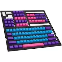 image of Ducky "Joker" PBT Double-Shot Keycap Set, US Layout