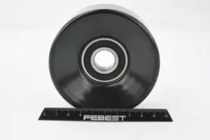 Image of FEBEST Tensioner Pulley PEUGEOT,CITROEN,LAND ROVER 2987-DIII 1342047,PQG500250 Tensioner Pulley, v-ribbed belt