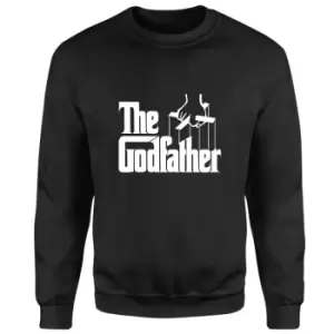 Image of The Godfather Logo Unisex Sweatshirt - Black - M - Black