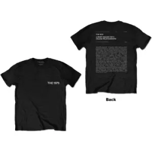 Image of The 1975 - A Brief Inquiry Unisex XX-Large T-Shirt - Black