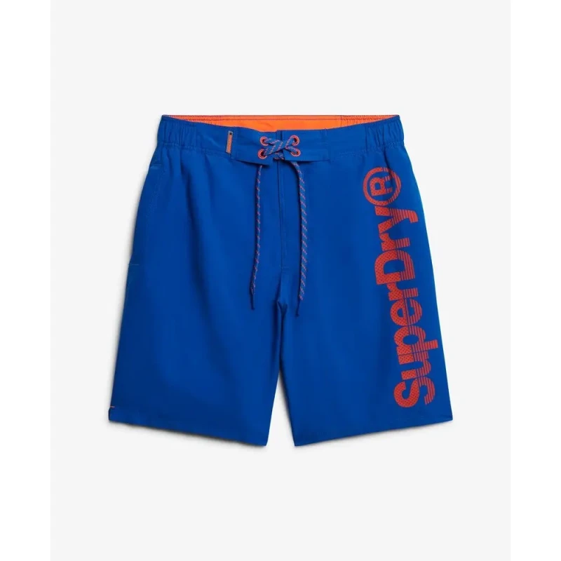 Image of Superdry Swim shorts Superdry Classic Bleu Male M