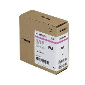 Image of Canon PFI1100 Photo Magenta Ink Cartridge