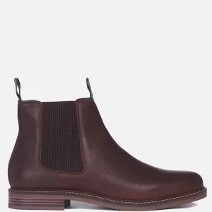 Image of Barbour Mens Farsley Chelsea Boots - Choco - UK 10