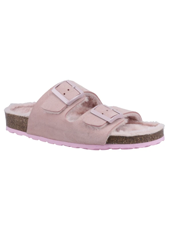 Image of Hush Puppies 'Jessie' Classic Slippers Light Pink female