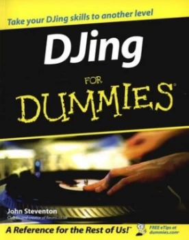 Image of Djing for Dummies by John Steventon Paperback