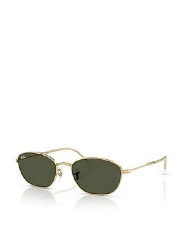 Image of Ray-Ban Irregular Sunglasses - Gold Gold WFBDV Female