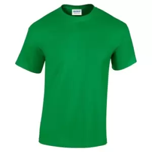 image of Gildan Mens Heavy Cotton T-Shirt (3XL) (Irish Green)