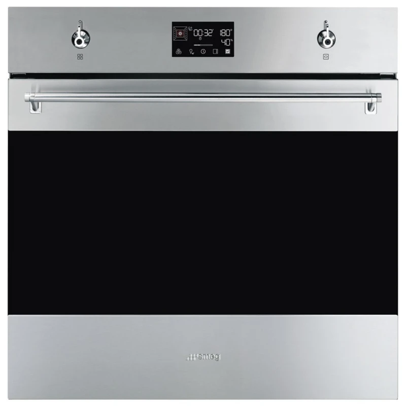 Image of Smeg Classic Pyrolytic Steam Combi Multifunction Oven SOP6302S2PX Stainless Steel SOP6302S2PX