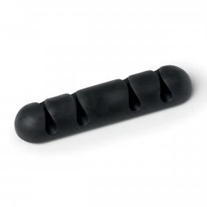 Image of Durable CAVOLINE CLIP4 Self Adhesive Cable Clips Graphite Ref 504037