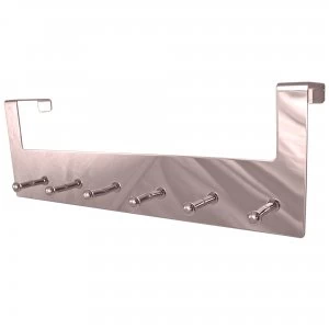 Image of Select Hardware 6 Metal On The Door Hook Rail