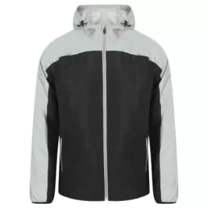 Image of Tombo Mens Hi-Vis Performance Jacket (S) (Black/Reflective)