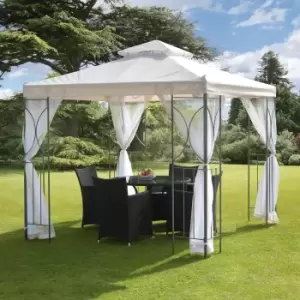 image of Suntime Polenza 2.5m Cream Gazebo