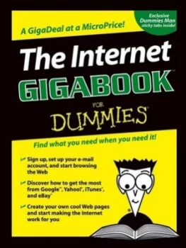 Image of The Internet Gigabook for Dummies by Peter Weverka Paperback