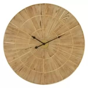 Yaxi Wall Clock With Natural Face