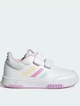 Image of adidas Kids Tensaur Sport 2.0, White/Blue, Size 3.5
