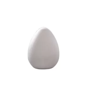 image of Huevo Egg Table Lamp 1 Light E27 Outdoor IP65, Opal White