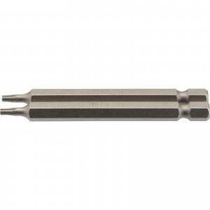 image of Draper Torx Screwdriver Bits T10 75mm Pack of 2